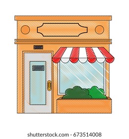 Shop store cartoon