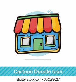 shop store color doodle