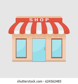 shop store flat