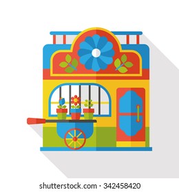 shop store flat icon