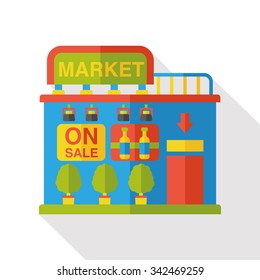 shop store flat icon
