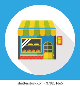 shop store flat icon