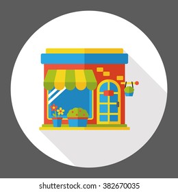 shop store flat icon