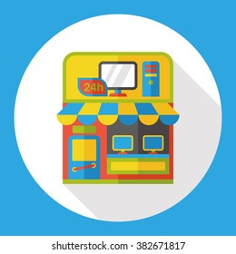 shop store flat icon