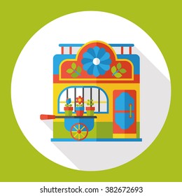 shop store flat icon