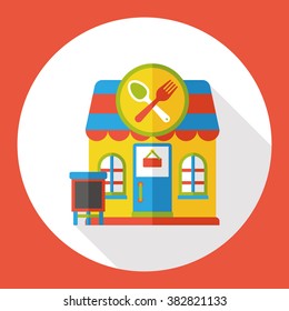 shop store flat icon