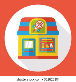 shop store flat icon