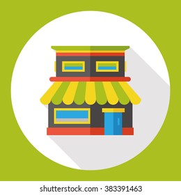 shop store flat icon