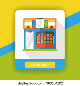 shop store flat icon