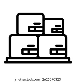 Ícone loja. Contorno loja vetor ícone para web design isolado no fundo branco