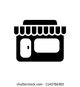 shop, store icon vector template