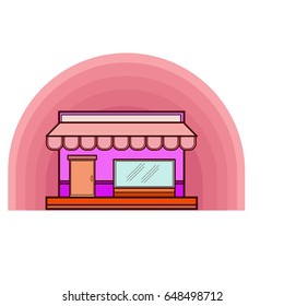 shop store landscape icon 