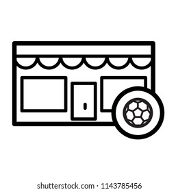 shop, store sport icon vector template