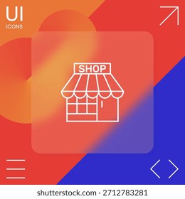 Ícone de símbolo de compra, elementos para seu design
