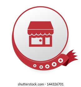 Shop symbol,vector