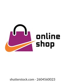 Shop Trend Logo, eCommerce Logo, Web Logo, App