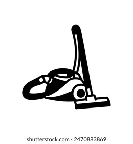 Shop Vac Glyph Icon, Vector illustration