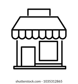 Shop vector icon