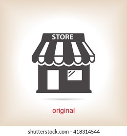 shop vector icon