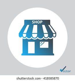 shop vector icon