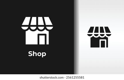 Shop Vector, Icon Or Logo Sign Isolated Symbol Illustration