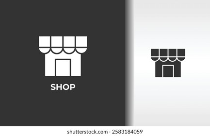Shop Vector, Icon Or Logo Sign Isolated Symbol Illustration