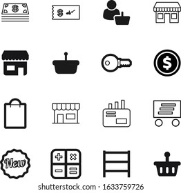 shop vector icon set such as: customer, speed, merchandise, debt, shelve, math, shelving, security, home, label, address, logo, delivery, male, e-mail, envelope, wheels, day, banner, lock, safety