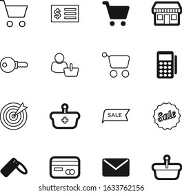 shop vector icon set such as: transaction, key, secret, e-mail, paying, cafe, logo, challenge, open, social, contact, letter, special, facade, safe, unlock, message, city, post, object, center