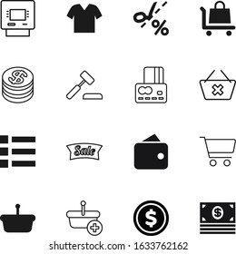 shop vector icon set such as: gavel, wage, remove, equipment, mark, vintage, treasure, businessman, cargo, hammer, menu, cutting, technology, freight, act, polo, mobile, modern, package, tool, law