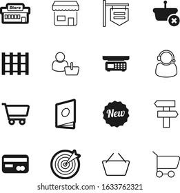 shop vector icon set such as: special, book, buyer, decorative, centre, network, helpline, door, hand, shape, headset, goal, iron, measure, phone, facade, pay, document, compare, signs, shipping