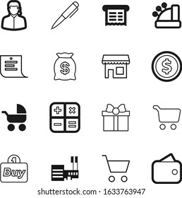 shop vector icon set such as: drawing, style, gradient, save, window, face, contact, gift, saving, add, information, agent, memo, mathematics, front, newborn, happy, present, phone, rich, basket