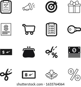 shop vector icon set such as: arrow, giftbox, happy, saving, donation, password, modern, sound, ticket, commerce, rich, calculation, income, element, coin, speaker, human, secure, cart, secret, voice
