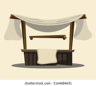 shop vector illustration 