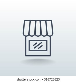 shop, web icon