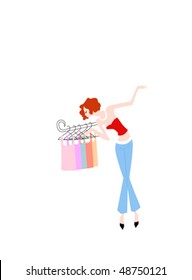 shop woman