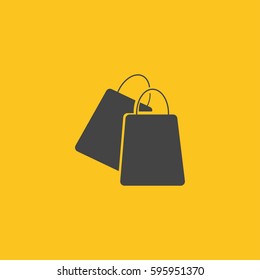 shoping bag icon illustration isolated vector sign symbol