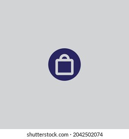 Shoping bag icon for your instagram highlight icon