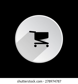 Shoping basket. icon. vector design