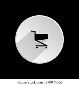 Shoping basket. icon. vector design