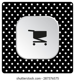 Shoping basket. icon. vector design