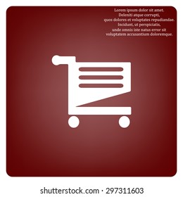 Shoping basket. icon. vector design