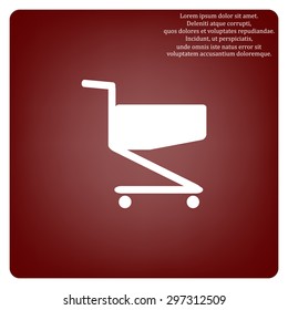 Shoping basket. icon. vector design