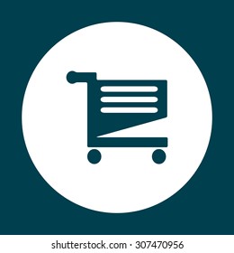 Shoping basket. icon. vector design