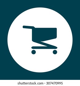 Shoping basket. icon. vector design