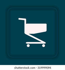 Shoping basket. icon. vector design