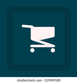Shoping basket. icon. vector design