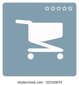 Shoping basket. icon. vector design
