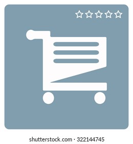 Shoping basket. icon. vector design