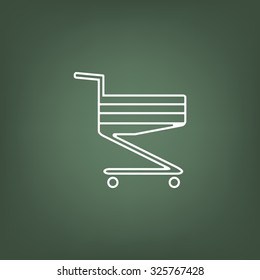 Shoping basket. icon. vector design