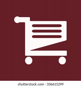 Shoping basket. icon. vector design